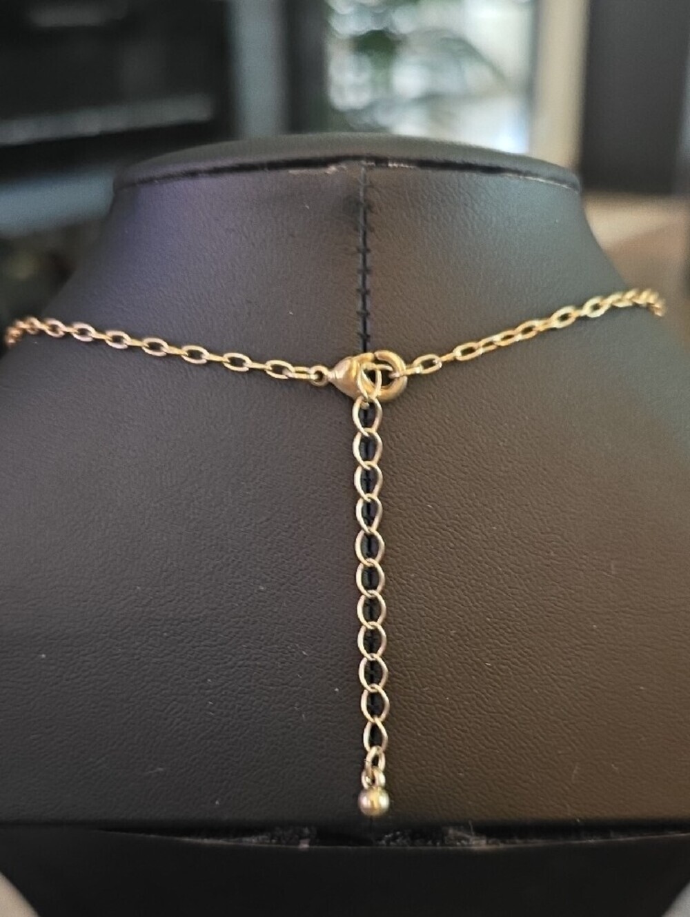 Gold Tone Multi-Color Beaded Lariat Necklace - Picture 7 of 8